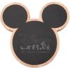 PICNIC TIME Disney Mickey Mouse Cheese Board Gift Set, Parawood Slate Charcuterie Board with 3 Cheese Tools, Bamboo Style Cheeseboard & Serving Tray for Wine, Meat, Cheese, Entertaining & Housewarming(Parawood with Slate – Disney 100)