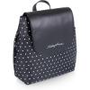 PICNIC TIME Disney Mickey Mouse Downtown Mini Cooler Backpack, Insulated Lunch Bag, Stylish Beach Bag Soft Cooler, (Black)(Disney Mickey Mouse – Black & White Polka Dot Pattern)
