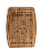 PICNIC TIME Disney Mickey Mouse Pumpkin Face Ovale Acacia Cutting Board, Serving Board, Charcuterie Board, (Acacia Wood)(Disney Haunted Mansion Madame Leota – Acacia Wood)