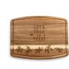 PICNIC TIME Disney Mickey Mouse Pumpkin Face Ovale Acacia Cutting Board, Serving Board, Charcuterie Board, (Acacia Wood)(Disney Mickey Mouse & Friends – Acacia Wood)