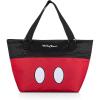 PICNIC TIME Disney Mickey Mouse Topanga Tote Cooler Bag, Soft Cooler Bag, Picnic Cooler(Disney Mickey Mouse – Black With Red Pattern)