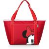 PICNIC TIME Disney Mickey Mouse Topanga Tote Cooler Bag, Soft Cooler Bag, Picnic Cooler(Disney Minnie Mouse – Red)