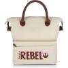 PICNIC TIME Disney Mickey Mouse Urban Lunch Bag, Cooler Lunch Tote, Insulated Lunch Bag, (Beige with Brown Accents)(Star Wars Rebel – Beige with Brown Accents)