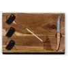 PICNIC TIME Disney Pixar Ratatouille Delio Cheese Board and Knife Set, Charcuterie Board Set, Acacia Wood Cutting Board with Cheese Knife and Markers, (Acacia Wood)(Disney Princess Cinderella – Acacia Wood)