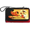 PICNIC TIME Disney Pixar The Incredibles Blanket Tote Outdoor Picnic Blanket, Beach Blanket, Camping Blanket, (Red with Black Flap)(Disney Pixar the Incredibles – Red With Black Flap)