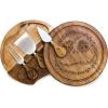 PICNIC TIME Disney Ratatouille Acacia Brie Cheese Board & Knife Set, Charcuterie Board with Swivel Tool Drawer, Premium Wood Cutting Board, Perfect Disney Gift for Entertaining (Acacia Wood)(Disney Nightmare Before Christmas Jack – Acacia Wood)