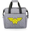 PICNIC TIME Harry Potter Gryffindor On The Go Lunch Cooler, Soft Cooler Lunch Box, Insulated Lunch Bag, (Black with Red Accents)(DC Comics Wonder Women – Heathered Gray)