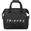 PICNIC TIME Harry Potter Slytherin On The Go Lunch Cooler, Soft Cooler Lunch Box, Insulated Lunch Bag, (Black with Green Accents)(Warner Bro Friends – Black)