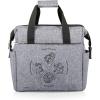 PICNIC TIME Harry Potter Slytherin On The Go Lunch Cooler, Soft Cooler Lunch Box, Insulated Lunch Bag, (Black with Green Accents)(Warner Bro Game of Thrones 4 Houses – Heathered Gray)