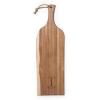 PICNIC TIME Monogram – F – Personalized Artisan 24″ Acacia Charcuterie Board with Raw Wood Edge, Cheese Board, Serving Platter, (Acacia Wood)(I)