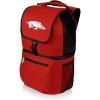 PICNIC TIME NCAA Arkansas Razorbacks Zuma Backpack Cooler – Soft Cooler Backpack – Lunch Cooler, (Red)(Red)