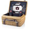 PICNIC TIME NCAA Auburn Tigers Champion Picnic Basket with Deluxe Service for Two
