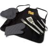 PICNIC TIME NCAA BBQ Apron Tote Pro Grill Set(Pittsburgh Panthers)