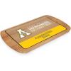 PICNIC TIME NCAA Billboard Glass Top Cheese Board, Serving Platter, Cheese Boards Charcuterie Boards, (Parawood)(App State Mountaineers)