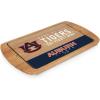 PICNIC TIME NCAA Billboard Glass Top Cheese Board, Serving Platter, Cheese Boards Charcuterie Boards, (Parawood)(Auburn Tigers)