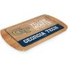 PICNIC TIME NCAA Billboard Glass Top Cheese Board, Serving Platter, Cheese Boards Charcuterie Boards, (Parawood)(Georgia Tech Yellow Jackets)