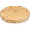 PICNIC TIME NCAA Circo Cheese Board and Knife Set – Charcuterie Board Set – Wood Cutting Board(Alabama Crimson Tide)