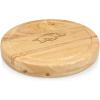 PICNIC TIME NCAA Circo Cheese Board and Knife Set – Charcuterie Board Set – Wood Cutting Board(Arkansas Razorbacks)