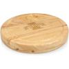 PICNIC TIME NCAA Circo Cheese Board and Knife Set – Charcuterie Board Set – Wood Cutting Board(Iowa State Cyclones)