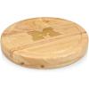 PICNIC TIME NCAA Circo Cheese Board and Knife Set – Charcuterie Board Set – Wood Cutting Board(Michigan Wolverines)
