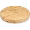 PICNIC TIME NCAA Circo Cheese Board and Knife Set – Charcuterie Board Set – Wood Cutting Board(Vanderbilt Commodores)