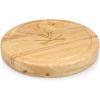 PICNIC TIME NCAA Circo Cheese Board and Knife Set – Charcuterie Board Set – Wood Cutting Board(Virginia Caveliers)