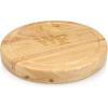 PICNIC TIME NCAA Circo Cheese Board and Knife Set – Charcuterie Board Set – Wood Cutting Board(Wake Forest Demon Deacons)