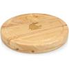 PICNIC TIME NCAA Circo Cheese Board and Knife Set – Charcuterie Board Set – Wood Cutting Board(Washington State Cougars)