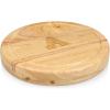 PICNIC TIME NCAA Circo Cheese Board and Knife Set – Charcuterie Board Set – Wood Cutting Board(West Point Black Knights)