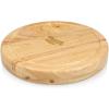 PICNIC TIME NCAA Circo Cheese Board and Knife Set – Charcuterie Board Set – Wood Cutting Board(Wyoming Cowboys)