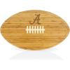 PICNIC TIME NCAA Football Cheese Board – Novelty Charcuterie Board – Serving Platter, Cheese Boards Charcuterie Boards, Wood Cutting Board, (Bamboo)(Alabama Crimson Tide)