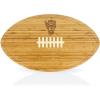 PICNIC TIME NCAA Football Cheese Board – Novelty Charcuterie Board – Serving Platter, Cheese Boards Charcuterie Boards, Wood Cutting Board, (Bamboo)(North Carolina State Wolfpack)