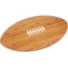 PICNIC TIME NCAA Football Cheese Board – Novelty Charcuterie Board – Serving Platter, Cheese Boards Charcuterie Boards, Wood Cutting Board, (Bamboo)(Rhode Island Rams)