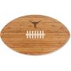 PICNIC TIME NCAA Football Cheese Board – Novelty Charcuterie Board – Serving Platter, Cheese Boards Charcuterie Boards, Wood Cutting Board, (Bamboo)(Texas Longhorns)