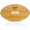 PICNIC TIME NCAA Football Cheese Board – Novelty Charcuterie Board – Serving Platter, Cheese Boards Charcuterie Boards, Wood Cutting Board, (Bamboo)(Virginia Tech Hokies)