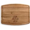 PICNIC TIME NCAA Ovale Acacia Cutting Board, Charcuterie Board Set with Juice Groove for SpillS, Wood Serving Platte, (Acacia Wood)(Boston College Eagles)