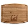 PICNIC TIME NCAA Ovale Acacia Cutting Board, Charcuterie Board Set with Juice Groove for SpillS, Wood Serving Platte, (Acacia Wood)(Cal Bears)