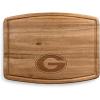 PICNIC TIME NCAA Ovale Acacia Cutting Board, Charcuterie Board Set with Juice Groove for SpillS, Wood Serving Platte, (Acacia Wood)(Georgia Bulldogs)