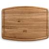 PICNIC TIME NCAA Ovale Acacia Cutting Board, Charcuterie Board Set with Juice Groove for SpillS, Wood Serving Platte, (Acacia Wood)(Kansas State Wildcats)