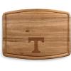 PICNIC TIME NCAA Ovale Acacia Cutting Board, Charcuterie Board Set with Juice Groove for SpillS, Wood Serving Platte, (Acacia Wood)(Tennessee Volunteers)