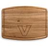 PICNIC TIME NCAA Ovale Acacia Cutting Board, Charcuterie Board Set with Juice Groove for SpillS, Wood Serving Platte, (Acacia Wood)(Vanderbilt Commodores)