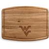 PICNIC TIME NCAA Ovale Acacia Cutting Board, Charcuterie Board Set with Juice Groove for SpillS, Wood Serving Platte, (Acacia Wood)(West Virginia Mountaineers)