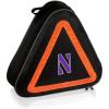 PICNIC TIME NCAA Roadside Emergency Car Kit – Auto Vehicle Safety Road Side Assistance with Jumper Cables and Car Tool Kit(Northwestern Wildcats)