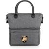 PICNIC TIME NCAA Unisex-Adult NCAA Urban Lunch Bag, Cooler Lunch Tote, Insulated Lunch Bag(Gray with Black Accents)