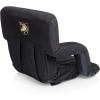PICNIC TIME NCAA West Point Black Knights Ventura Reclining Stadium Seat with Back Support – Bleacher Seat – Beach Floor Chair