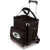 PICNIC TIME NFL Unisex-Adult NFL Cellar 6-Bottle Wine Carrier & Cooler Tote with Trolley(Green Bay Packers)