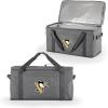 PICNIC TIME NHL Anaheim Ducks 64 Can Collapsible Cooler, Large Insulated Soft Cooler Bag, Portable Beach Cooler with Shoulder Strap(Pittsburgh Penguins)
