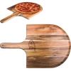 PICNIC TIME NHL unisex-adult NHL Acacia Wood Pizza Peel, Serving Pizza Paddle, Bread Peel(Acacia Wood)