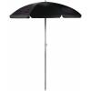 PICNIC TIME Outdoor Canopy Sunshade Beach Umbrella 5.5′, Small Patio Umbrella, Beach Chair Umbrella(Star Wars – Black)