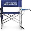 PICNIC TIME Star Wars Darth Vader Sports Chair with Side Table, Beach Chair, Camp Chair for Adults, (Black) 36.6 x 18.5 x 32.9(Star Wars R2-d2 – Navy Blue)